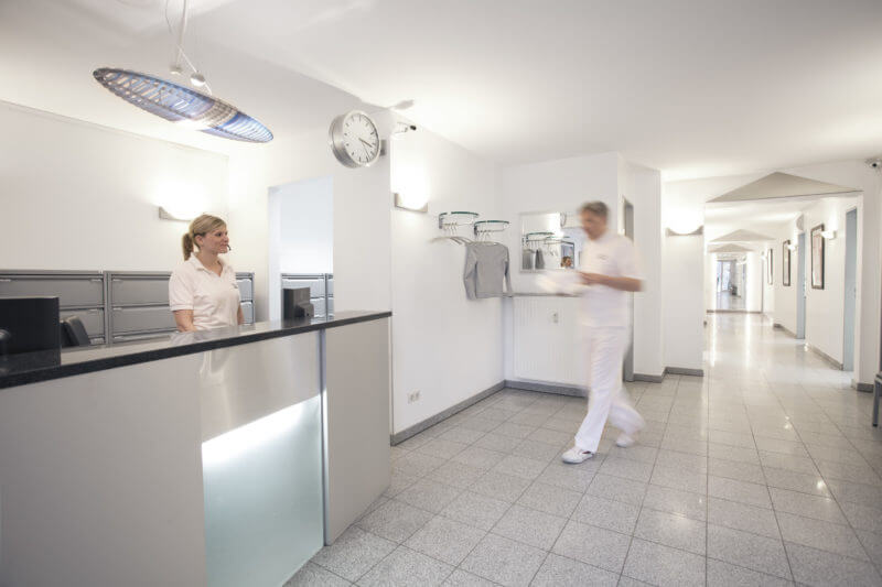 Das neue Wartezimmer ist fertig