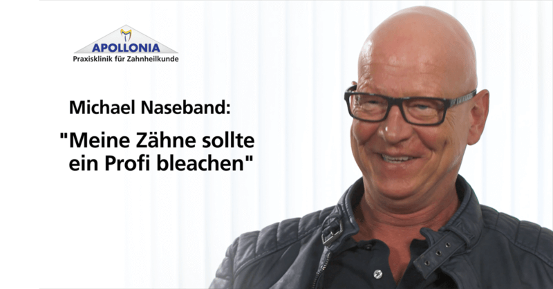 „Meine Zähne sollte ein Profi bleachen“